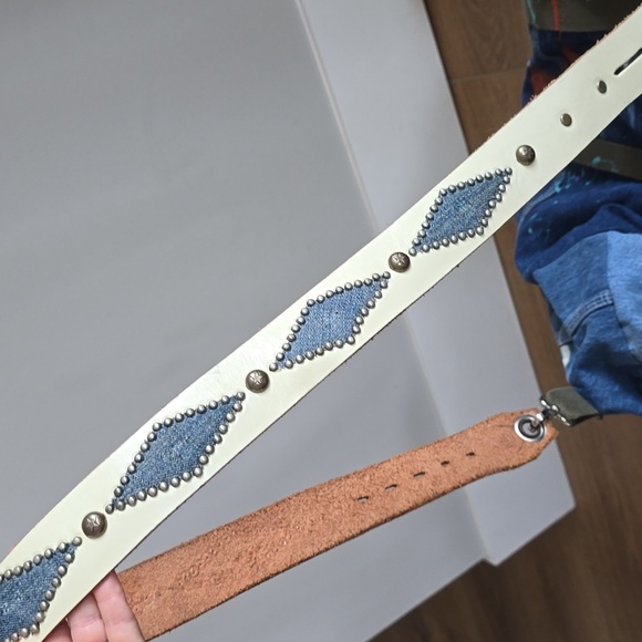 Free People X Tricia Fix Splatter Heart Large Weekender - Picture 8 of 13